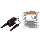 Зажимы анкерные абонентские серии ЗАБ