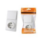 Блоки комбинированные «Розетка-выключатель» БКВР