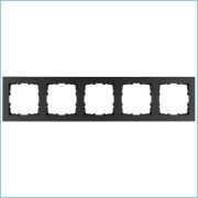 Рамка 5-м G-Classic антрацит Jasmart G1005B