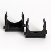 Держатель для труб (клипса) d25мм черн. (уп.100шт) TOKOV ELECTRIC TKE-LC-25-C05/100