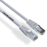 Патч-корд кат.5E F/UTP 24 AWG LSZH 0.3м PRO TOKOV ELECTRIC TKP-PC06-5EF-CULSZH-030M