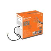 Кабель витая пара U/UTP Cat 5e 4х2х24AWG (305м) solid, PE, чёрный TDM
