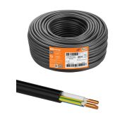 Кабель ВВГнг(А)-FRLS 3х1,5 ок(N, PE)-0,66 ГОСТ (50м) TDM