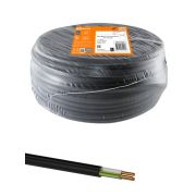 Кабель ВВГнг(А)-LS 3х2,5 ок(N, PE)-0,66 ГОСТ (100м) TDM