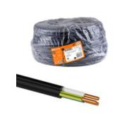 Кабель ВВГнг(А)-LSLTx 3х2,5 ок(N, PE)-0,66 ГОСТ (100м) TDM