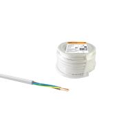 Провод ПВС 3х0,75 ГОСТ (5м), белый TDM