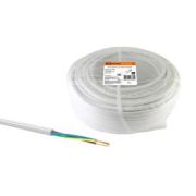 Провод ПВС 3х1,5 ГОСТ (50м), белый TDM