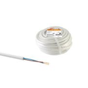 Провод ПВС 2х0,75 ГОСТ (30м), белый TDM
