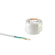 Провод ПВС 3х4 ГОСТ (5м), белый TDM