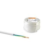 Провод ПВС 4х1 ГОСТ (5м), белый TDM