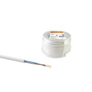 Провод ПВС 2х6 ГОСТ (10м), белый TDM