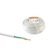 Провод ПВС 4х0,75 ГОСТ (20м), белый TDM