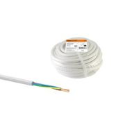 Провод ПВС 4х6 ГОСТ (20м), белый TDM