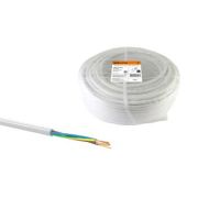 Провод ПВС 5х1 ГОСТ (100м), белый TDM