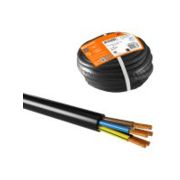 Провод ПВС 5х2,5 ГОСТ (5м), черный TDM