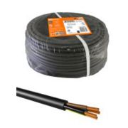 Провод ПВС 4х1 ГОСТ (100м), черный TDM