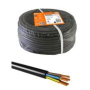 Провод ПВС 5х0,75 ГОСТ (100м), черный TDM