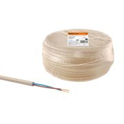 Провод ПВС 2х1 ГОСТ (5м), бежевый «ЭКО» TDM