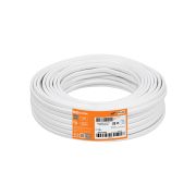 Шнур ШВВП 2х0,5 ГОСТ (20м), белый TDM