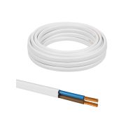 Шнур ШВВПмб 2х0,5 (5м), белый Народный