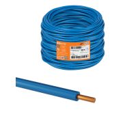 Провод ПуВ (ПВ-1) 1х1,5 ГОСТ (500м), синий TDM