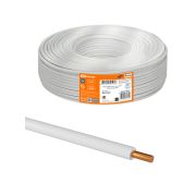 Провод ПуВнг(А)-LS 1х1,5 ГОСТ (100м), белый TDM