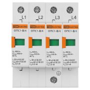 Разрядник ОПС1-B 4Р In=30kA Un=400B Im=60kA TDM