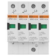 Разрядник ОПС1-C 4Р In=20kA Un=400B Im=40kA TDM