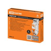 Автоматический Выключатель Дифференциального тока одномодульный АВДТ 63М 2P(1P+N) C25 30мА 4,5кА тип АС TDM