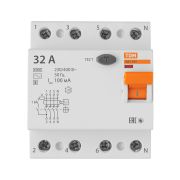 Устройство защитного отключения ВД1-63S 4Р 32А 100мА TDM