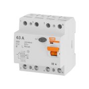 Устройство защитного отключения ВД1-63S 4Р 63А 100мА TDM