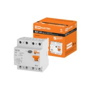 Устройство защитного отключения ВД1-63 4Р 32А 30мА тип А TDM