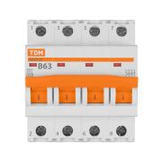 Авт. выкл.ВА47-29 4Р 63А 4,5кА х-ка В TDM