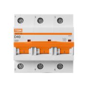Авт. выкл. ВА47-100 3Р 40А 10кА х-ка D TDM