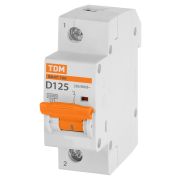 Авт. выкл. ВА47-100 1Р 125А 10кА х-ка D TDM