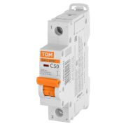 Автоматический выключатель ВА47-60DC 1P 50А 6кА х-ка С 220В пост. тока TDM