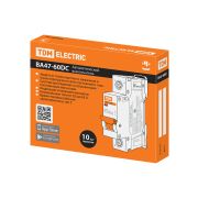 Автоматический выключатель ВА47-60DC 1P 63А 6кА х-ка С 220В пост. тока TDM