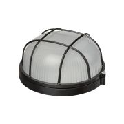 Светильник НПБ1302 черный/круг с реш. 60Вт IP54 TDM