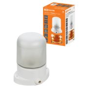 Светильник НПБ400 для сауны настенно-потолочный белый, IP54, 60 Вт, белый, TDM