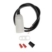 Светильник НСБ 3526/1 «Steel» 40 Вт, Е14, черный, шнур черный TDM