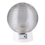 Светильник НББ 64-60-025 УХЛ4 (шар стекло «Кольца»/прямое основание) TDM