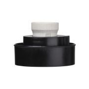 Корпус НТУ плоский (резьба А85, поликарбонат, черный) TDM