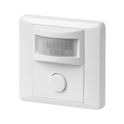 Датчик движения  встраив. в стену  ДДВ-01 600Вт, 5-480с, 9м, 10+Лк, 120гр, IP20, TDM