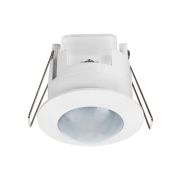 Датчик движения точечный ДДТ-01 1200Вт, 10-420с, 6м, 3+Лк, 120(сбоку)+360(сверху)гр IP20, TDM