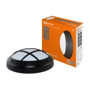 Светильник ФБУ 05-2х20-014 «Бриз 2» черный с решеткой IP64 TDM