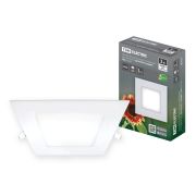 Светильник ультратонкий встраиваемый светодиодный «Даунлайт» квадрат СВО (белый) 3 Вт 6500К TDM