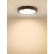Светильник накладной светодиодный круг «Даунлайт» СПО (венге) 18 Вт 225*32 мм 3000К TDM