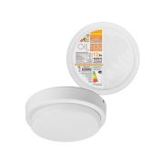 Светодиодный светильник LED ДПП 2901 12Вт 990 лм 4000К IP65 белый круг 160*48 мм Народный