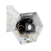 Светильник 6060-24 садово-парковый шестигранник, 60Вт, стойка, белый