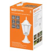 Светильник 6100-24 садово-парковый шестигранник, 100Вт, стойка, белый